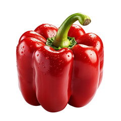 Paprika Isolated On White Background