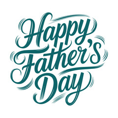 Happy Father's Day typography design © Yasin