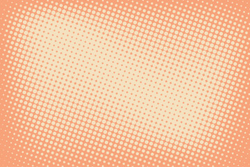 Abstract pop art creative concept. Colorful polka dots retro comics background. Cartoon modern halftone pattern. Design for poster, card, sale banner, empty bubble.