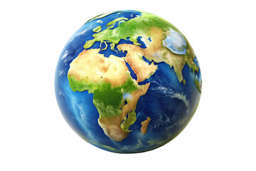 A Stunning View of Planet Earth Highlighting Africa and Europe