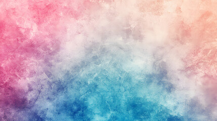 Fototapeta premium Abstract Pastel Watercolor Texture Pink, Blue, and Beige Blend