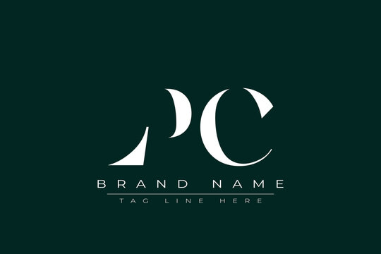 LPC abstract letter logo design. This logo is designed by three abstract letters.