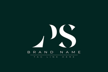 LPS abstract letter logo design. This logo is designed by three abstract letters.