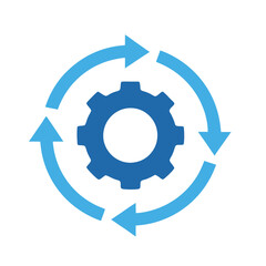 gear icon vector illustration