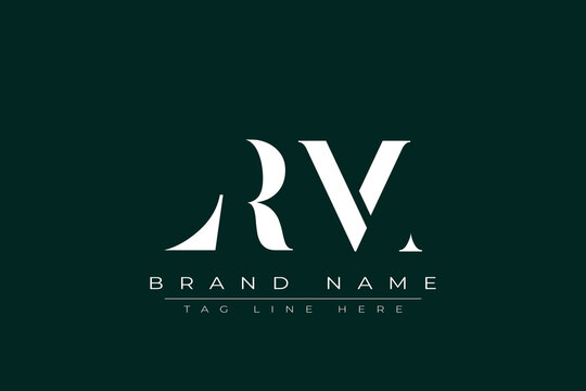 LRM abstract letter logo design. This logo is designed by three abstract letters.