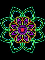 Mandala design made by illustrations 