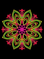 Mandala design made by illustrations 