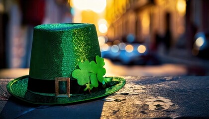 Green Hats and Clovers on the Street &ndash; St. Patrick's Day Vibes