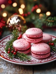 Christmas Macarons and Tree
