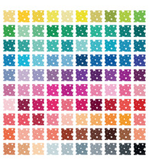 100 colorful star backgrounds