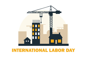 International Labor Day. vector illustration.