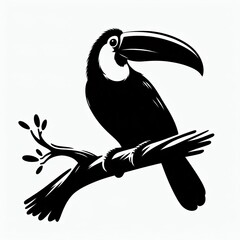 Obraz premium diferent animal silhouette illustration