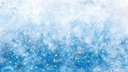 Obraz premium Frosty Ice Texture with Intricate Snowflake Patterns in Elegant Winter Gradient