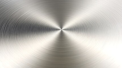 Circular Brushed Metal Texture Background