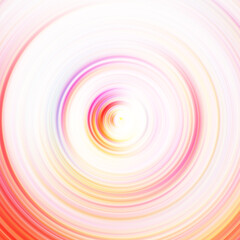 Colorful radial motion effect. Abstract rounded background. Color curves and sphere. Multi color gradient rings and circles wallpaper. Colored texture backdrop and banner.