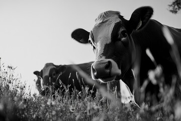 Cow in field