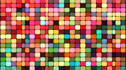 Colorful Tiles Seamless Pattern for Background