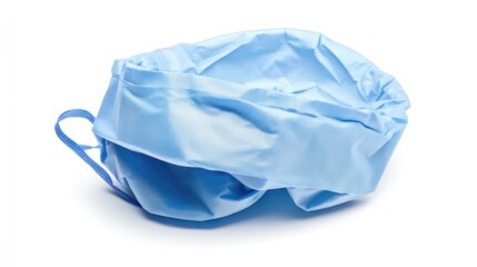 Obraz premium Light blue disposable surgical cap