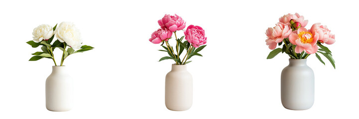 Floral Arrangement Showcase Studio Setting Photography Minimalist Background Close-Up Perspective Beauty Concept