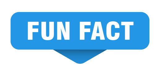 fun fact sticker. fun fact sign on transparent background
