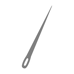 sewing needle vector