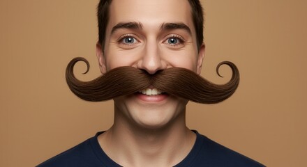 Over-the-Top Fake Mustache