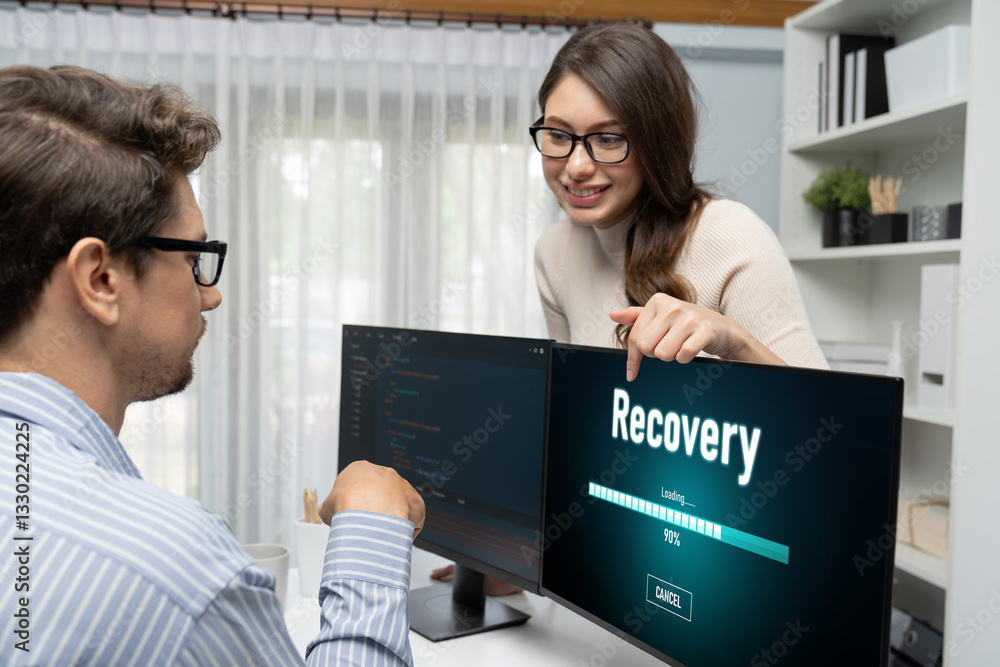 Poster data backup restoration recovery restore data from cloud storage brisk and provide planned network r