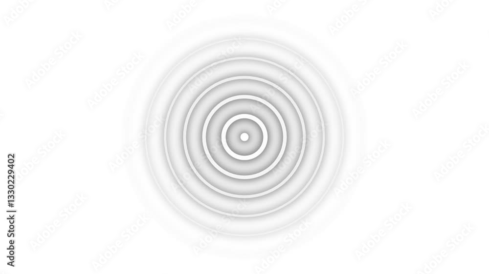 Poster radio waves background animation and expanding graphics. radio wave signal animated background. radi