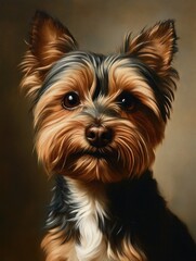 Fototapeta premium Dog Face Close Up