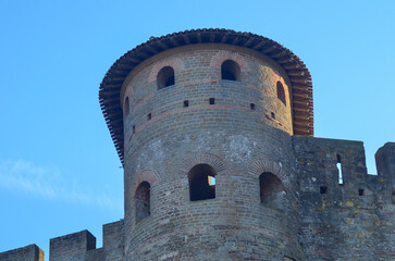 Carcassonne, historic city in France, fortress, unesco, attractions, old commune, travel around Europe, vacation © Иван Грушевич