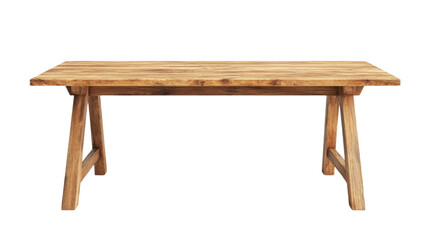 Rustic wooden dining table designed for gatherings and family meals in a cozy home setting
