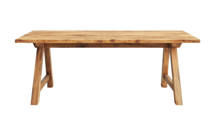 Rustic wooden dining table designed for gatherings and family meals in a cozy home setting