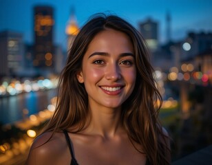 portrait of a young woman