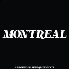 Modern condensed display font vector with ligature