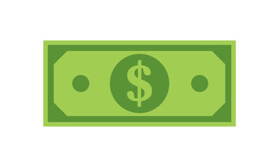Cash money icon symbol with Dollar sign. Money Cash isometric illustration. Money, budget, savings, loan, cash, earning, income, wallet, currency, dollar, card, coin, revenue, piggy bank, and profit.