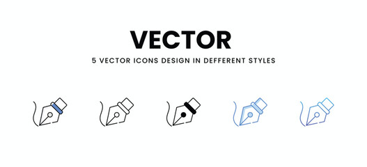 Vector  vector icons set stock illustration