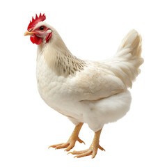 Fototapeta premium Chicken isolated on transparent background