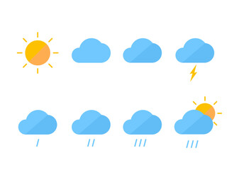 Weather Icons For Print, Web or Mobile App.