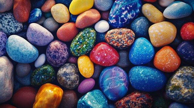 colored nerds and stones 