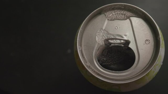 Opening a Soda Pop Beverage