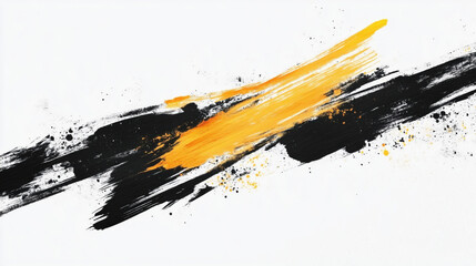 brush orange , drips, colorful, strokes, abstract , composition of oil painting 