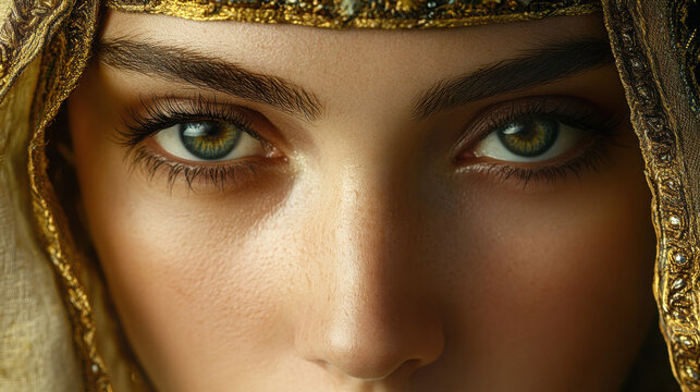 Queen Jezebel: Portrait of a Biblical Figure from The Old Testament Tanakh.