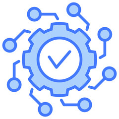 Transformation Blue Icon