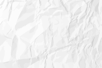 Fototapeta premium White clean crumpled paper