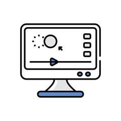 Animation  Vector icon