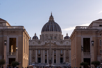 basilica di san pietro vatican rome italy , saint peter basilica rome italy