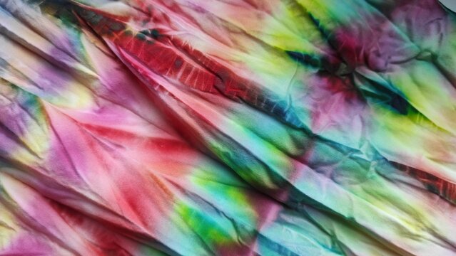 Tie Dye Textile Print. Tile Pattern. Paint Blur