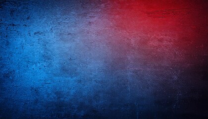 Obraz premium Gritty grunge blue and red texture background with vignette and aged appearance. Generated image