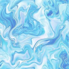 Blue abstract watercolor background. Digital art painting. Vector illustration.