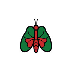 vector illustration of a ladybug